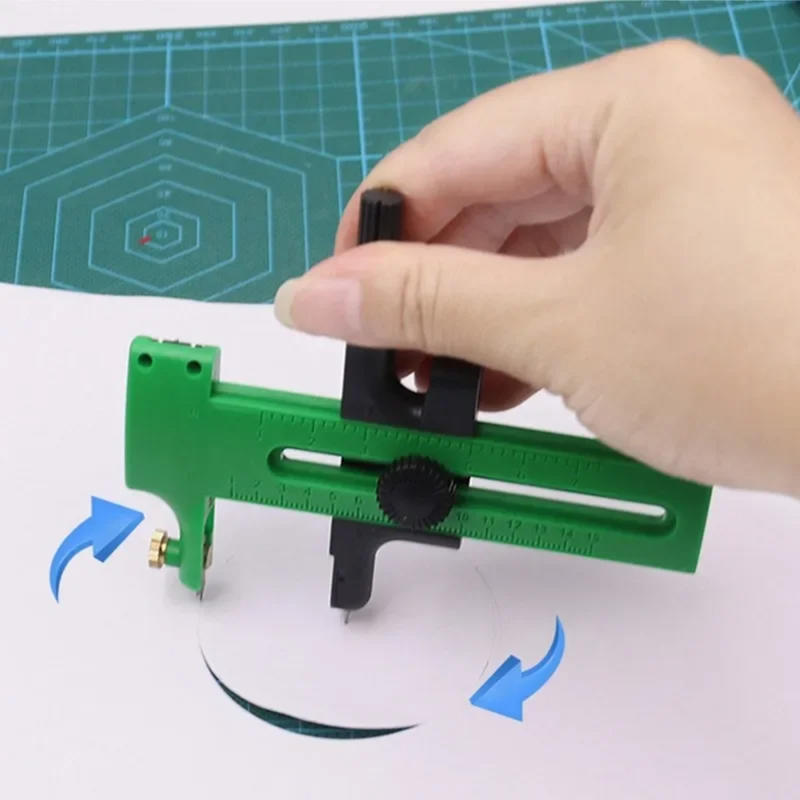 Art Craft Tools - قاطع دائري يدوي قابل للتعديل متعدد