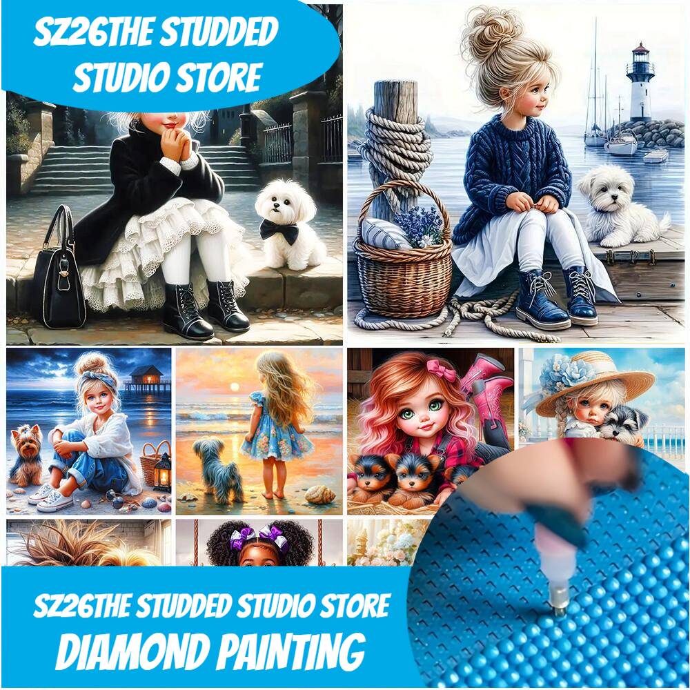 Art Craft Girl - Sz26The رصع لتقوم بها بنفسك الماس