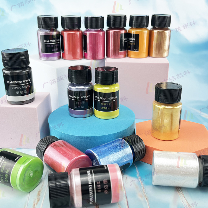 Resin Pigment Powder - 24 ألوان بيرليسسينت مسحوق الايبوكسي الراتنج