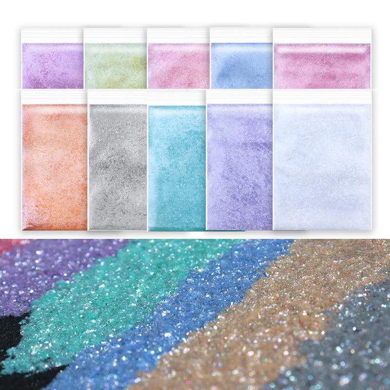 Resin Pigment Powder - تلوين صبغة مسحوق الميكا المتلألئة ،