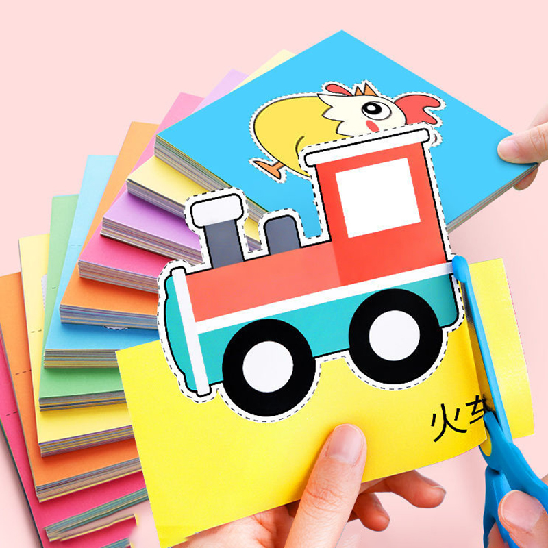Art Craft Books - 96 قطعة مجموعة قطع الورق الممتعة،