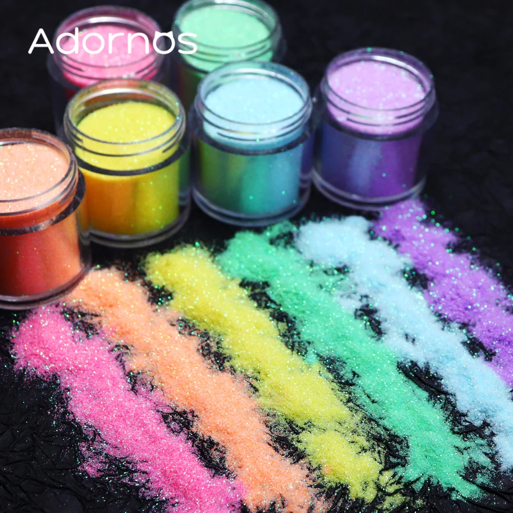 Resin Pigment Powder - قزحي الألوان بريق السكر مسحوق الايبوكسي