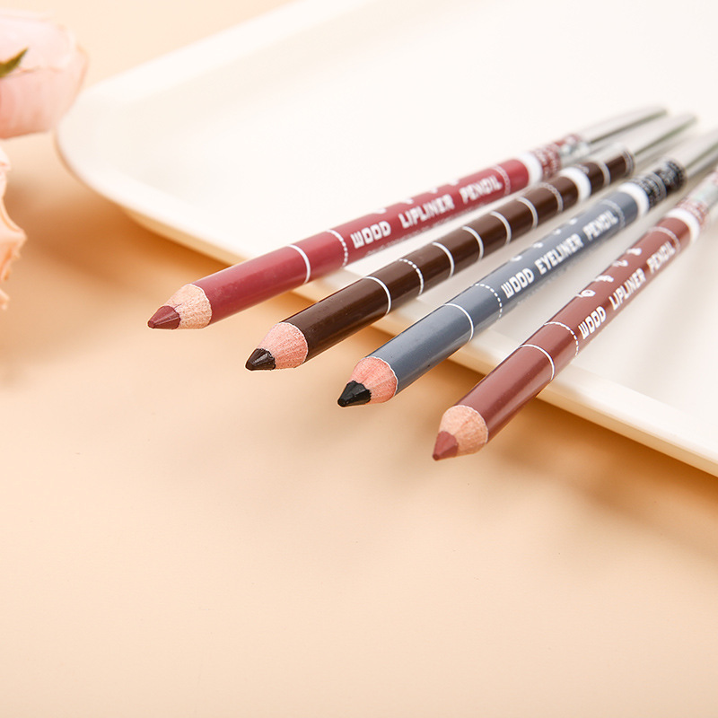 Colored Pencil Professional - قلم تحديد العيون الخشبي الاحترافي طويل