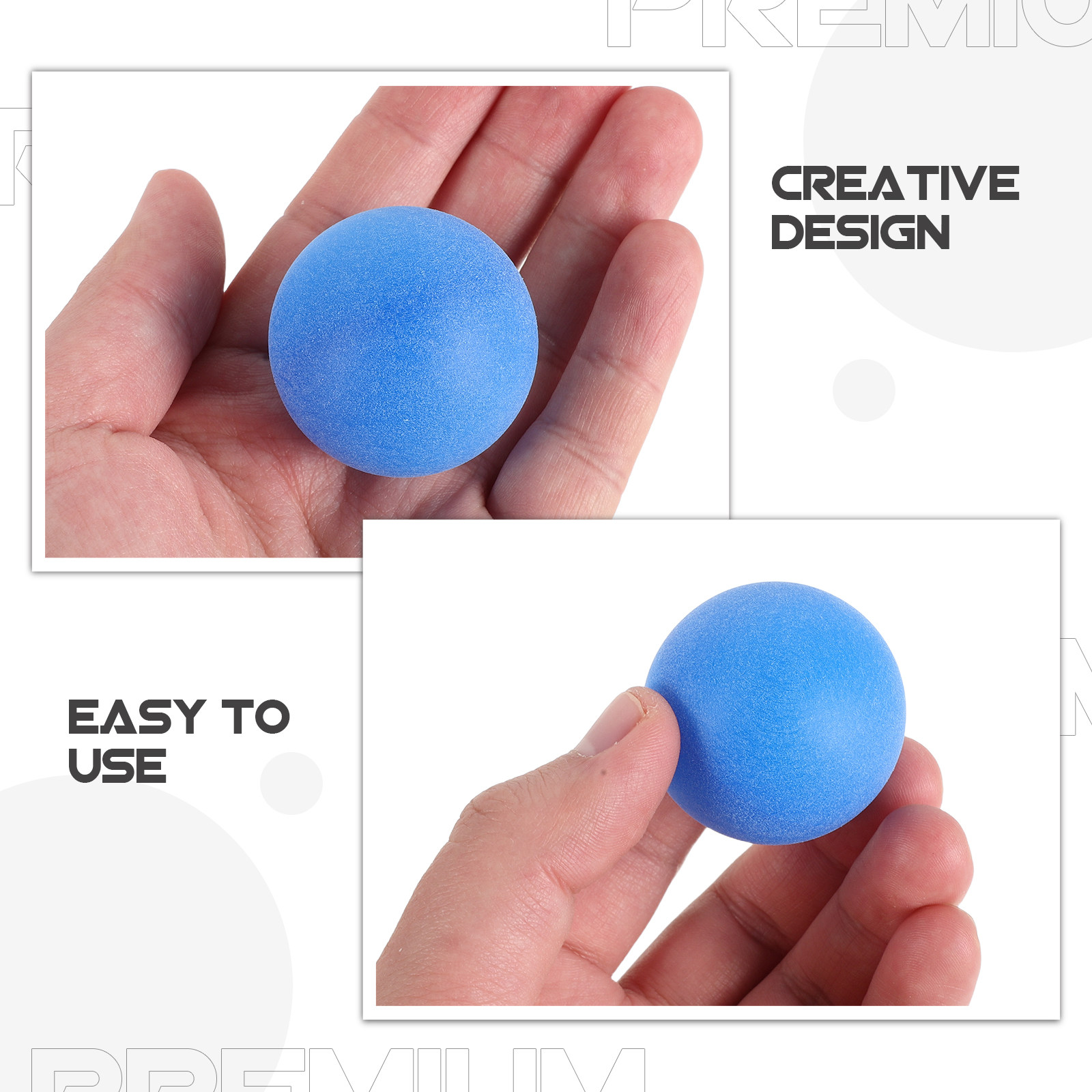 Art Craft Game - 50 قطعة من كرات البينج بونج