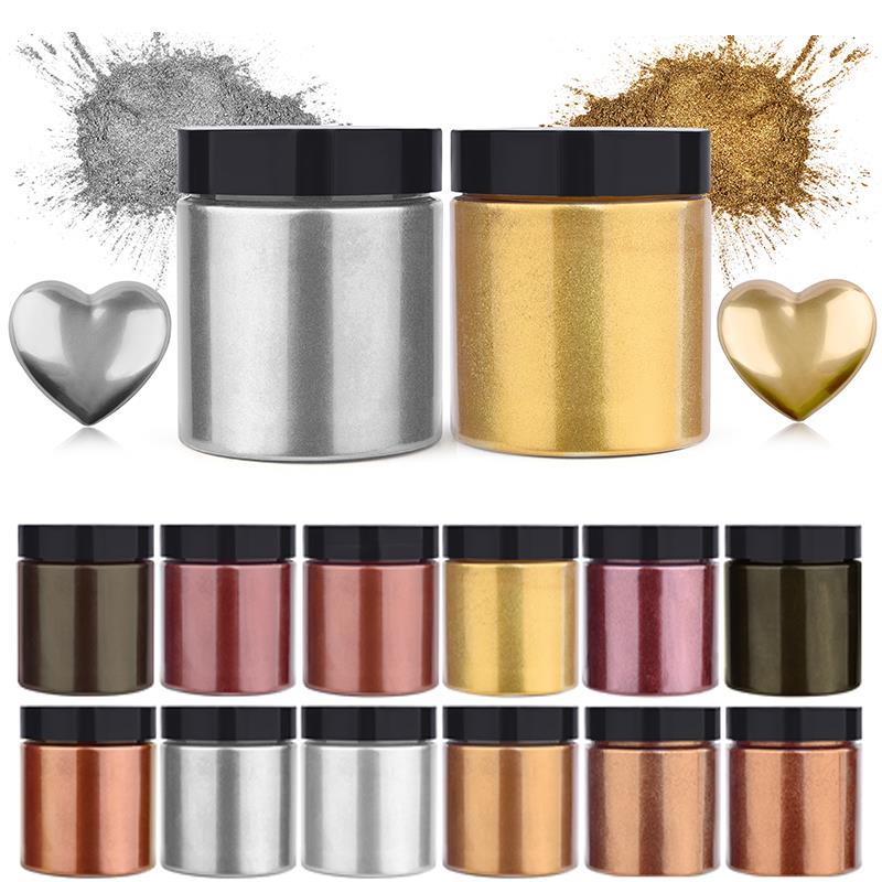 Resin Pigment Powder - صبغة صبغة معدنية لصنع المجوهرات ،