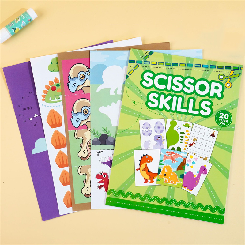 Art Craft Books - 20 قطعة الأطفال اليدوية ورقة قطع