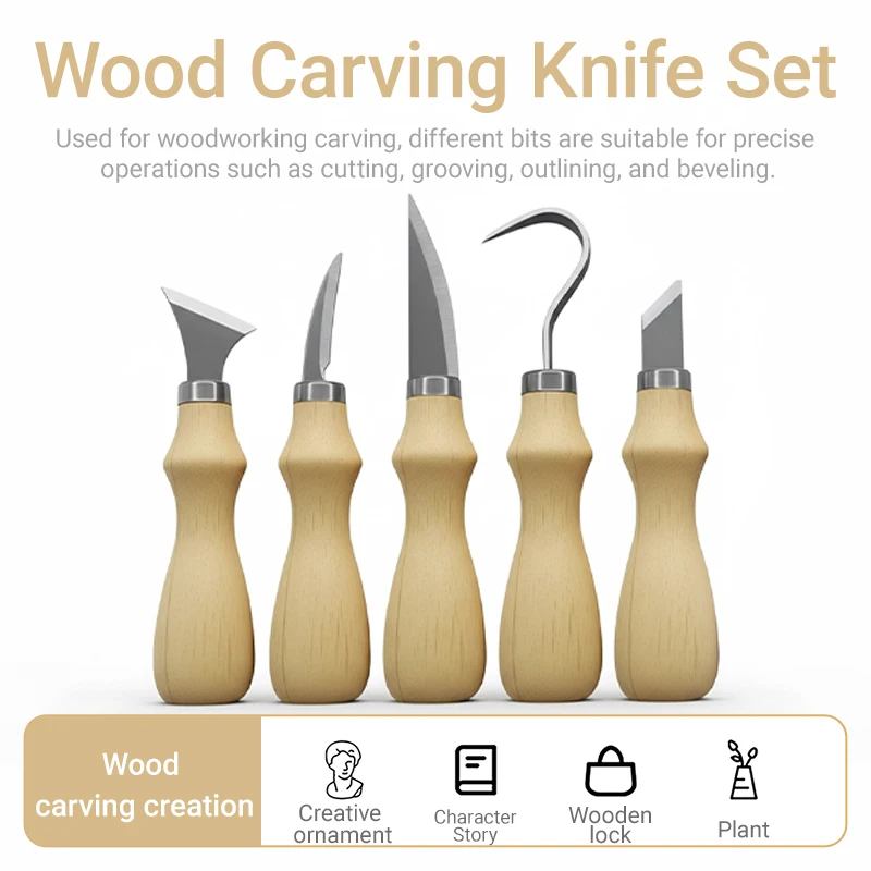 مجموعة أدوات نحت الخشب مكونة م - مراجعة Art Craft Tools وسعره