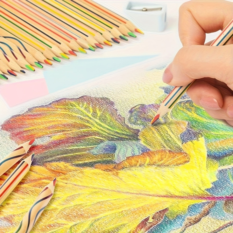 قلم قوس قزح 10/20/30، للاستخدا - مراجعة Colored Pencil Professional وسعره