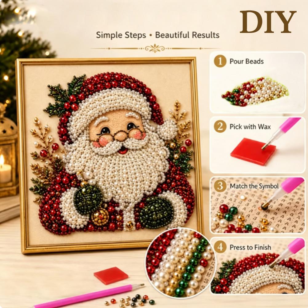 طقم فني لتطريز اللؤلؤ على شكل  - مراجعة Art Craft Kits For Adults وسعره