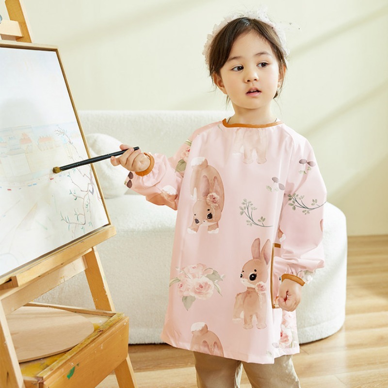 قميص واقٍ من الماء للأطفال بأك - مراجعة Art Craft Preschool وسعره