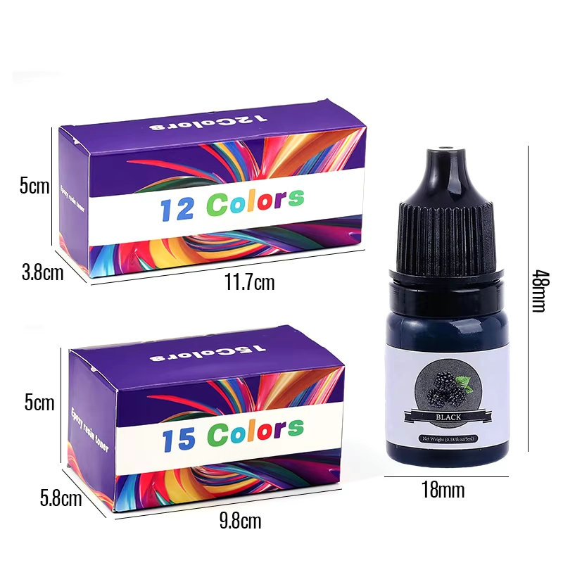 صبغة ألوان راتنجات الايبوكسي 2 - مراجعة Resin Pigment Powder وسعره