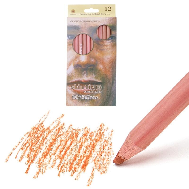 12 قطعة أقلام باستيل ناعمة احت - مراجعة Colored Pencil Professional وسعره
