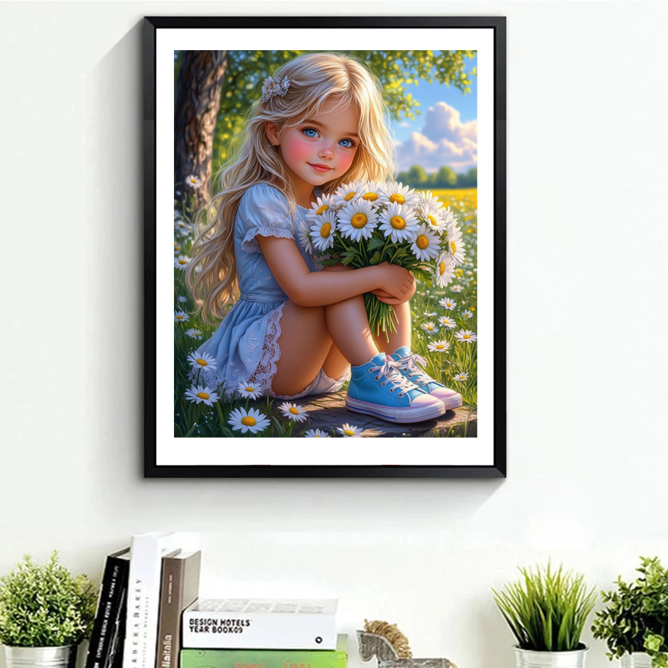 لوحة فسيفساء ماسية خماسية الأب - مراجعة Art Craft Girl وسعره