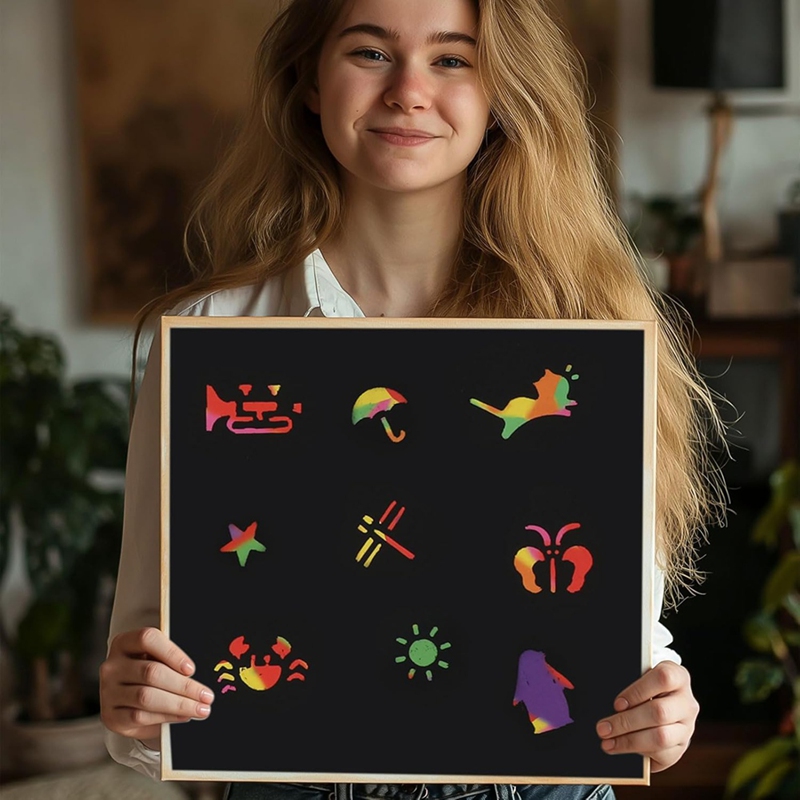 مجموعة فن الورق القابل للخدش،  - مراجعة Art Craft Game وسعره