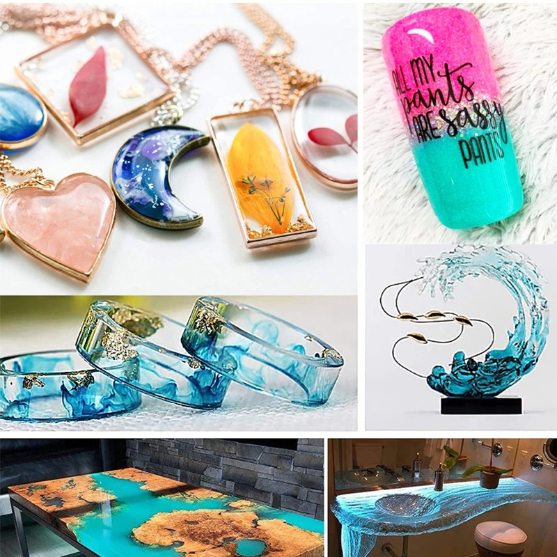 30 ألوان 5 مللي الايبوكسي الرا - مراجعة Resin Pigment Powder وسعره