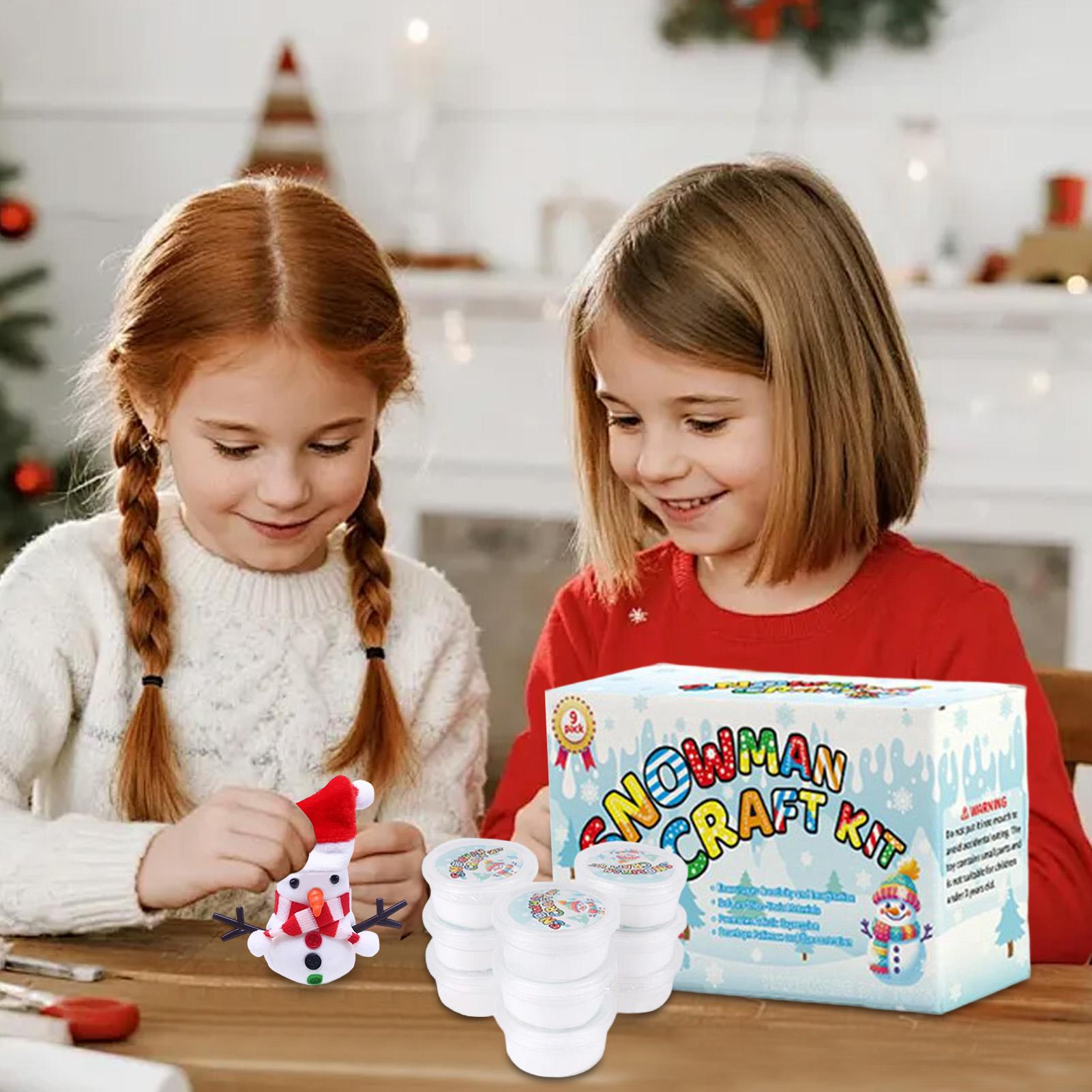 قم ببناء مجموعة رجل الثلج بدون - مراجعة Art Craft Preschool وسعره