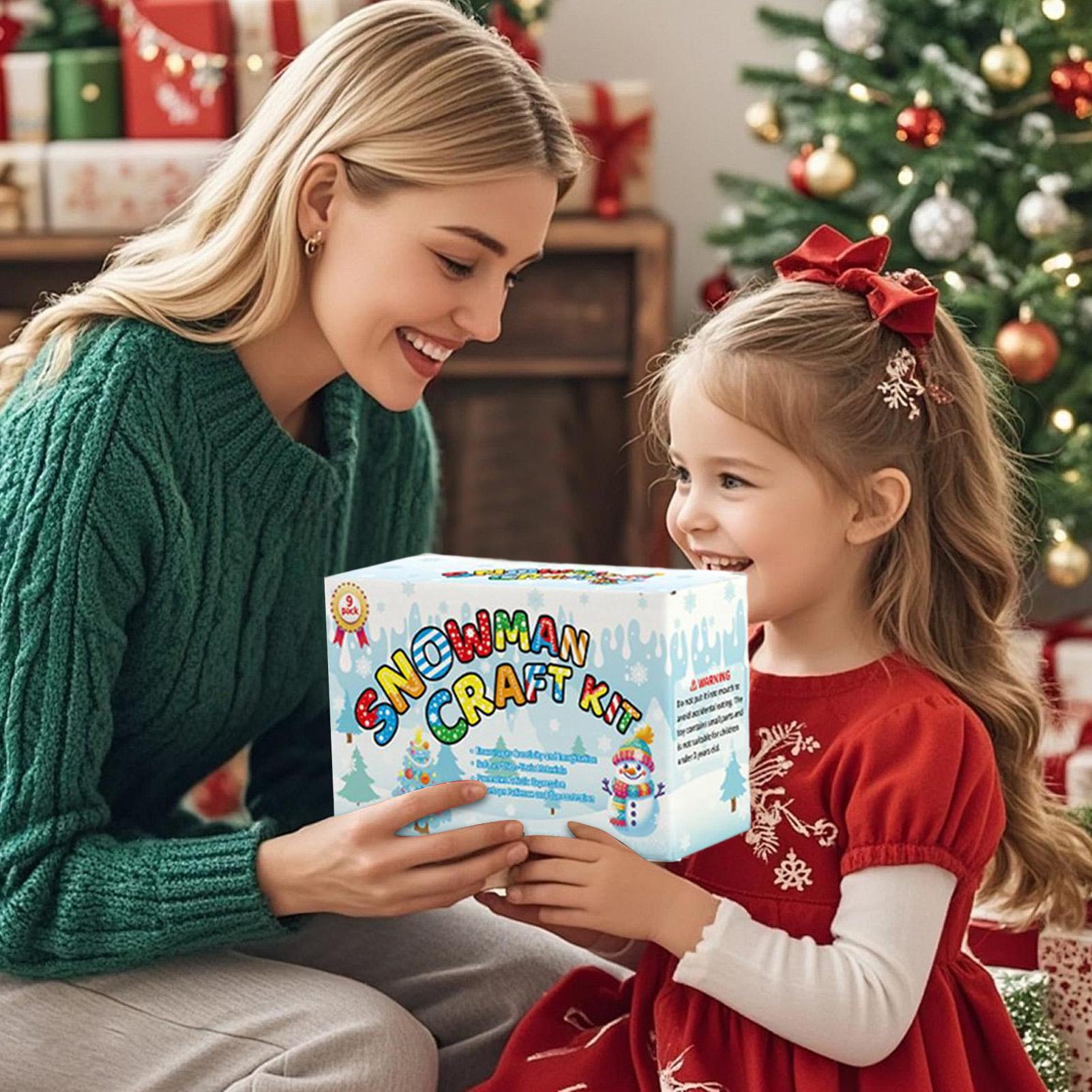 قم ببناء مجموعة رجل الثلج بدون - مراجعة Art Craft Preschool وسعره