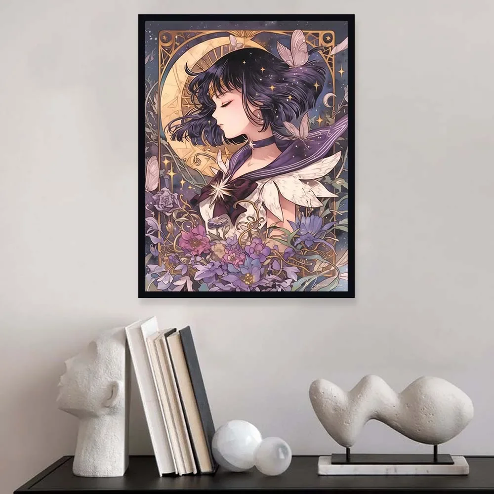 الكرتون أنيمي الماس اللوحة الج - مراجعة Art Craft Girl وسعره