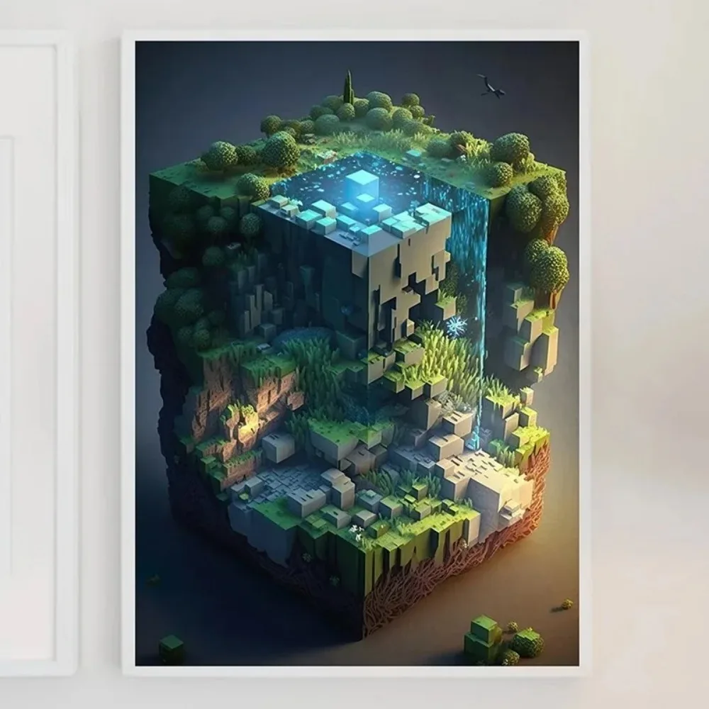 لوحة فنية جدارية حديثة بتصميم  - مراجعة Art Craft Game وسعره