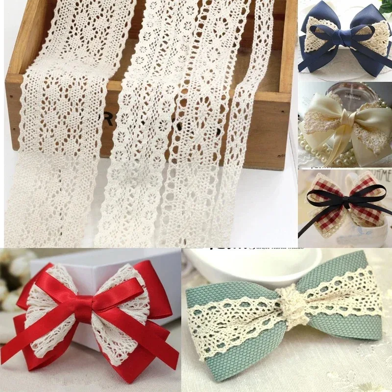 Ivory White Cotton Lace Trim R - مراجعة Art Craft Girl وسعره