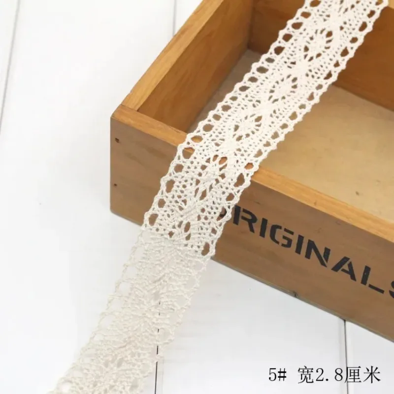 Ivory White Cotton Lace Trim R - مراجعة Art Craft Girl وسعره