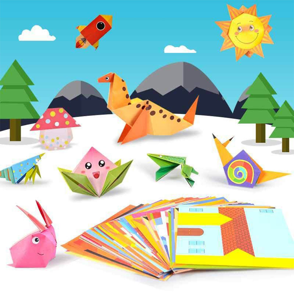 مجموعة اوريغامي 30/108 ورقة او - مراجعة Art Craft Books وسعره