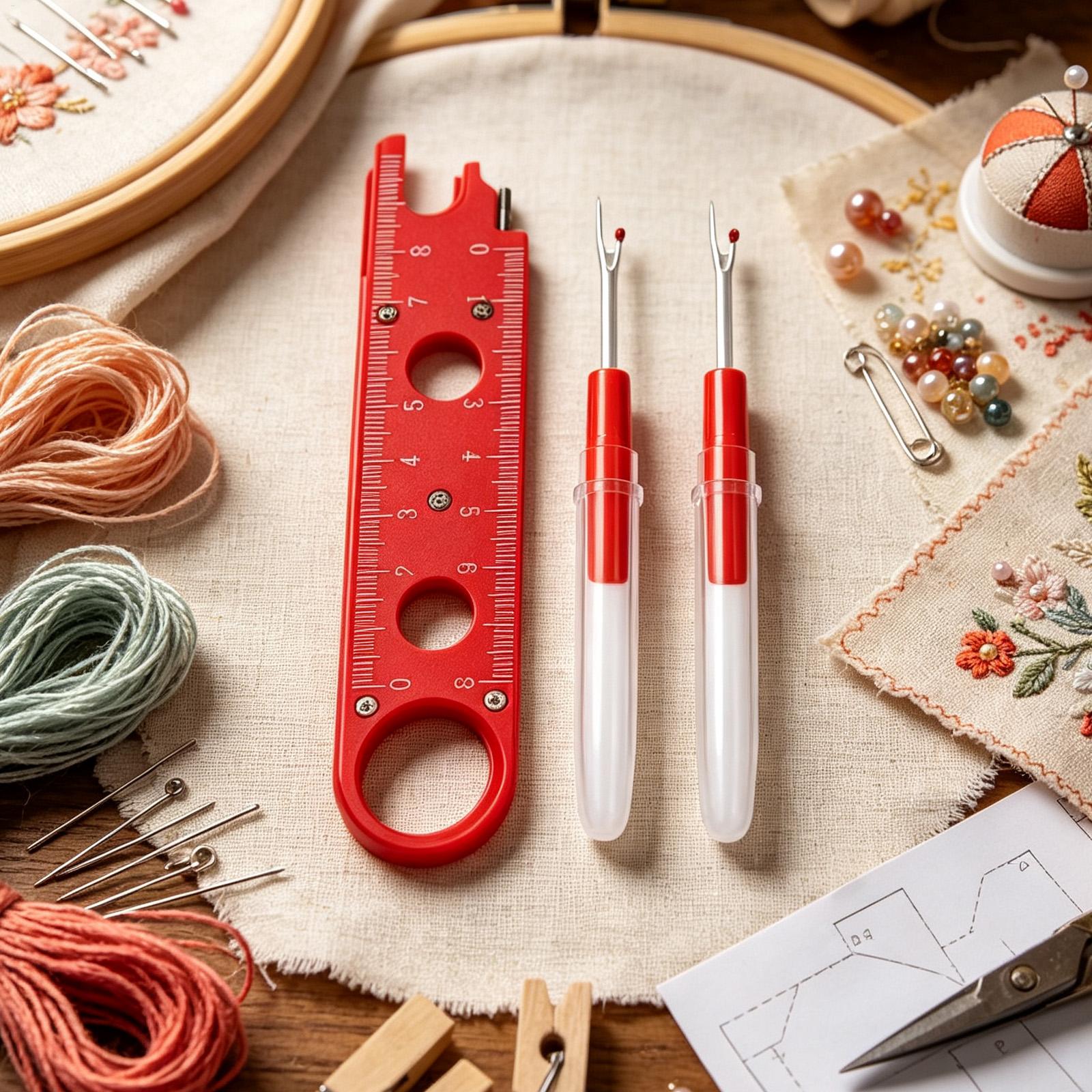 أداة تلقيم خيط ماكينة الخياطة  - مراجعة Art Craft Tools وسعره