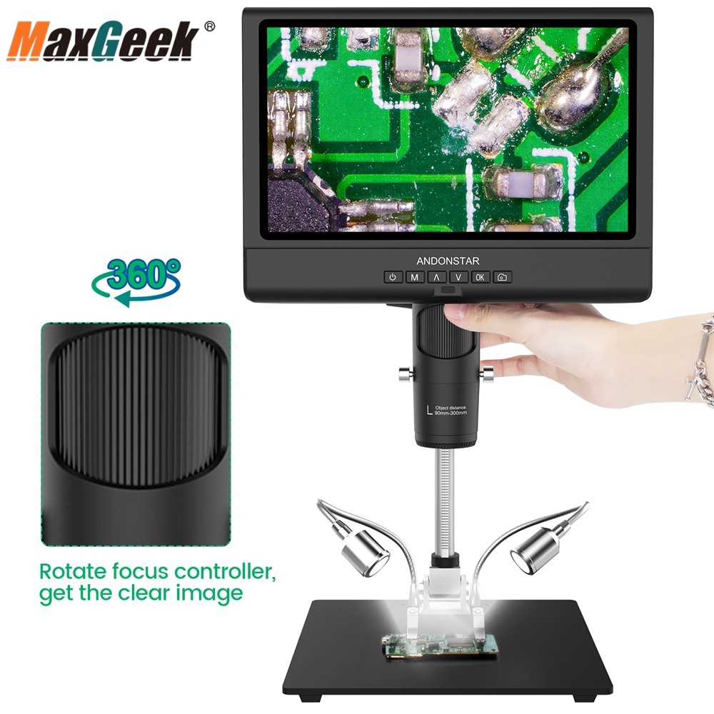 Maxgeek Andonstar AD209 مجهر ر - مراجعة Art Craft Video وسعره