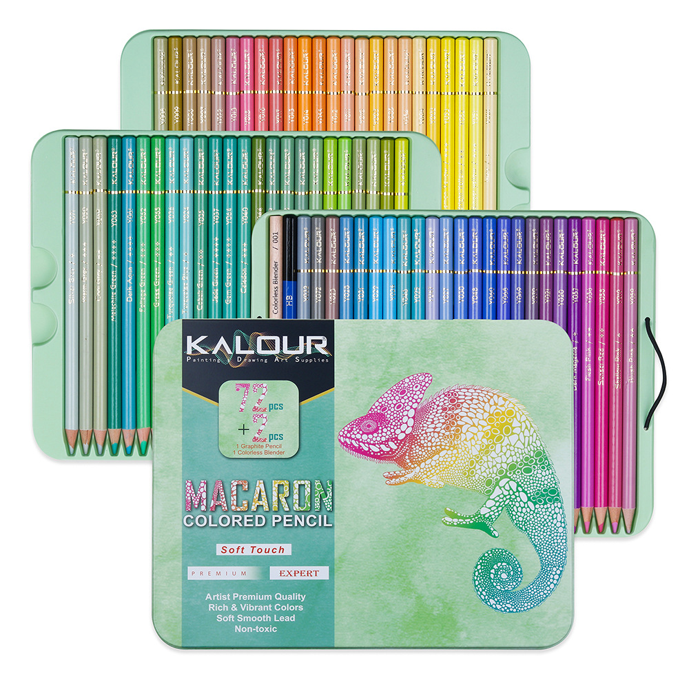 72 قطعة من أقلام التلوين الملو - مراجعة Colored Pencil Professional وسعره