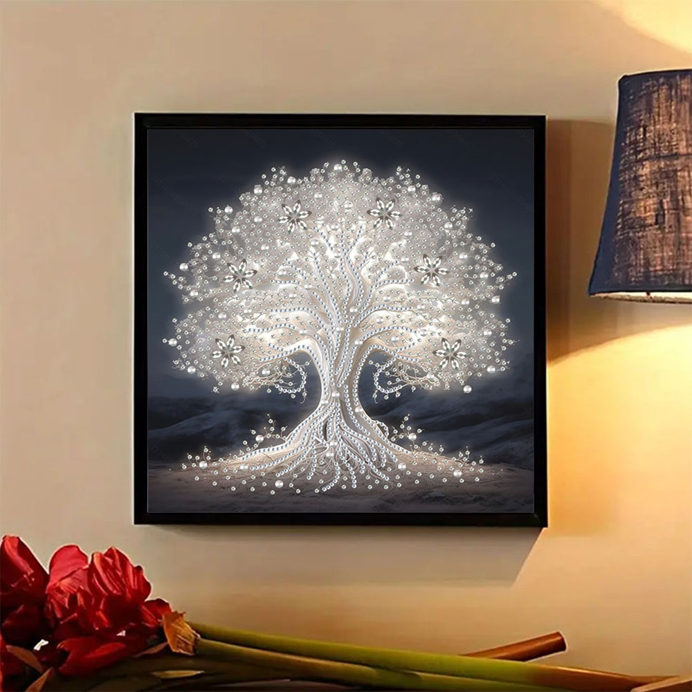 مجموعة رسم بالألماس لشجرة الحي - مراجعة Art Craft Kits For Adults وسعره