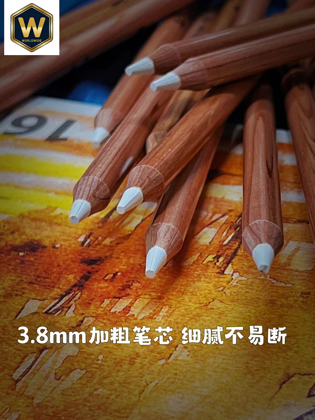 أقلام تلوين زيتية محسنة باللون - مراجعة Colored Pencil Professional وسعره