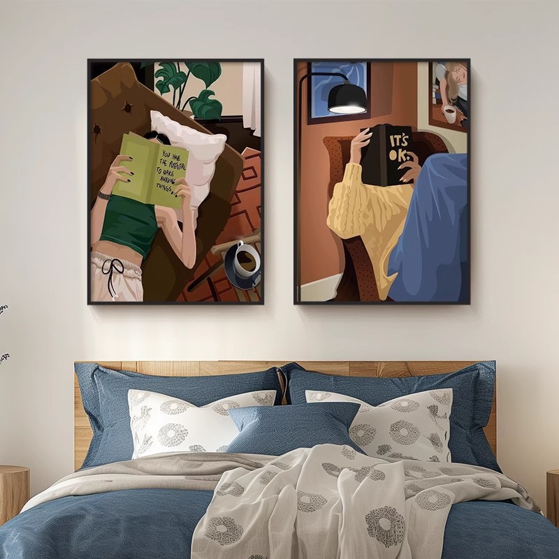 لوحات قماشية حديثة بتصميم تجري - مراجعة Art Craft Toys وسعره