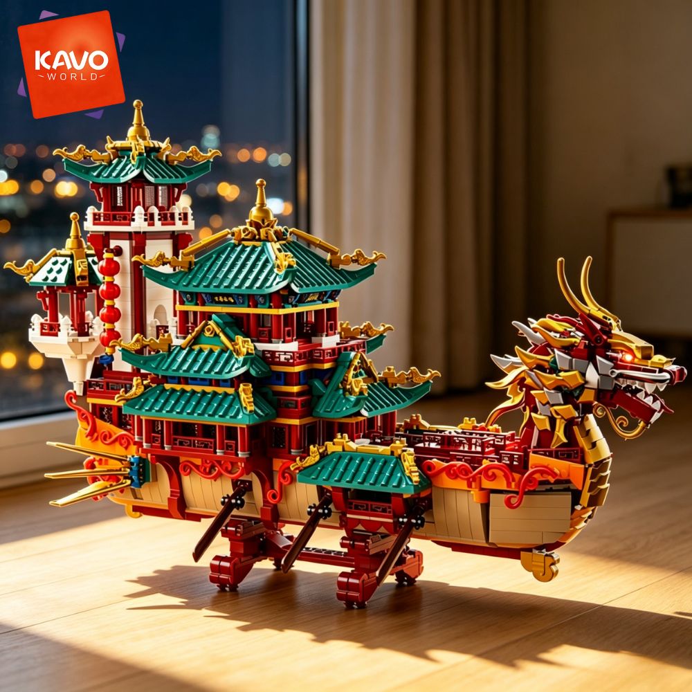 KAVOWORLD 2453 قطعة مكعبات بنا - مراجعة Art Craft Meaning وسعره