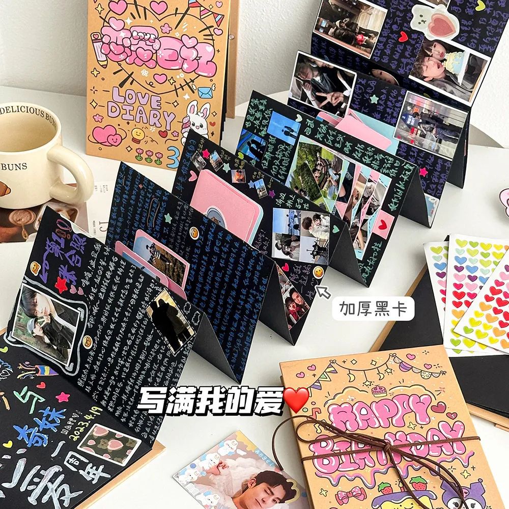16 ورقة قابلة للطي DIY ألبوم ص - مراجعة Art Craft Books وسعره