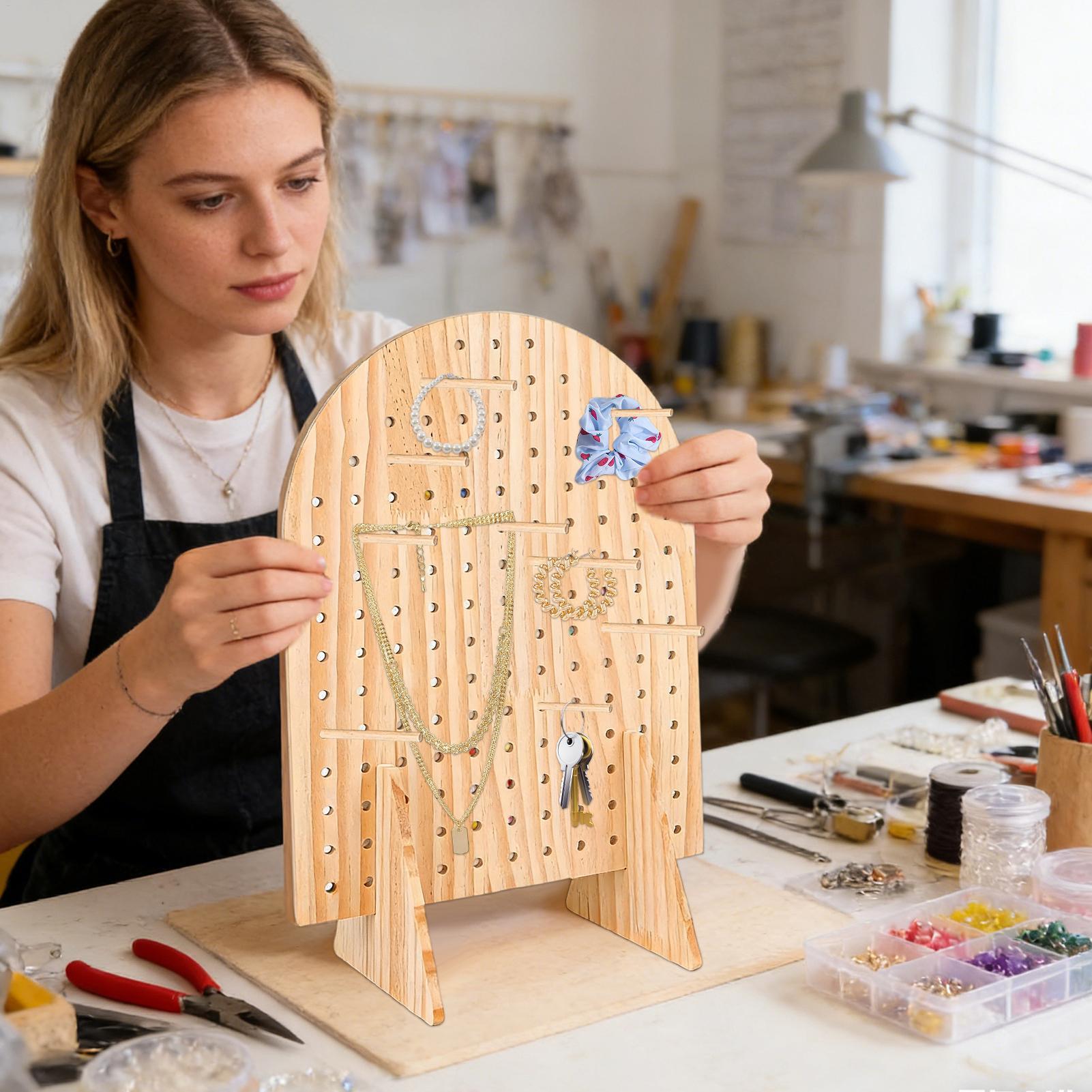 حامل عرض Pegboard منظم سطح الط - مراجعة Art Craft Show وسعره