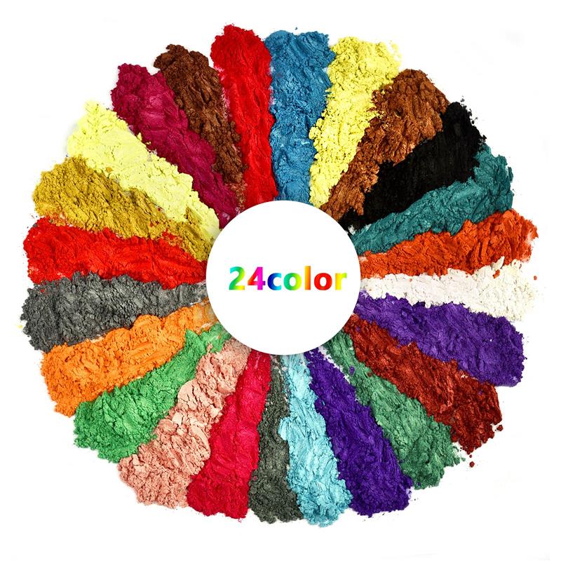 10 مللي راتنجات الايبوكسي الصب - مراجعة Resin Pigment Powder وسعره