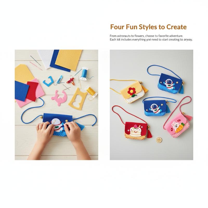 طقم صنع حقائب من اللباد للأطفا - مراجعة Art Craft Toys وسعره