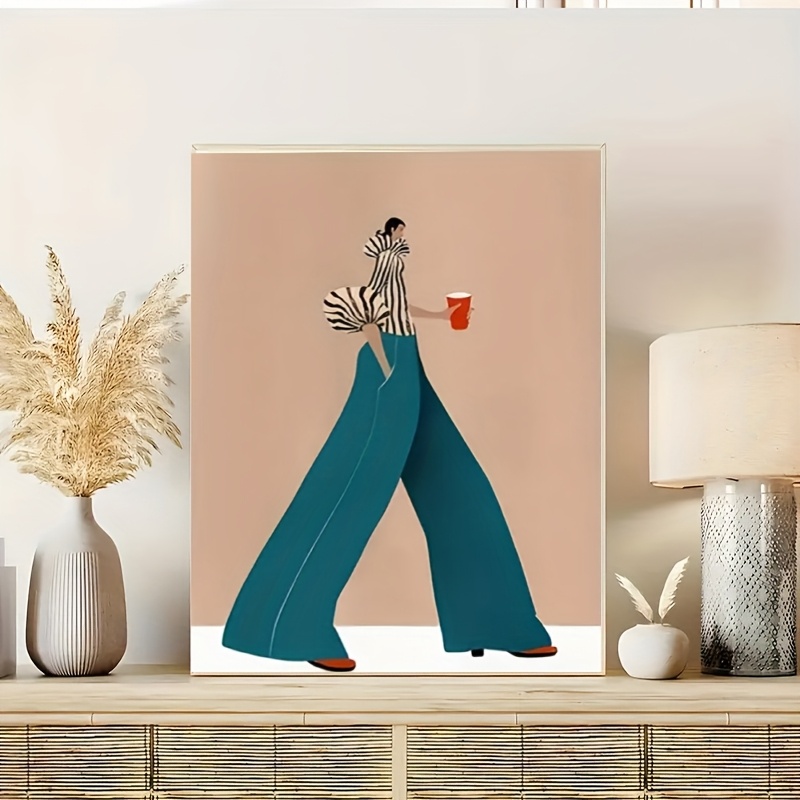 المألوف السراويل الزرقاء امرأة - مراجعة Art Craft Toys وسعره